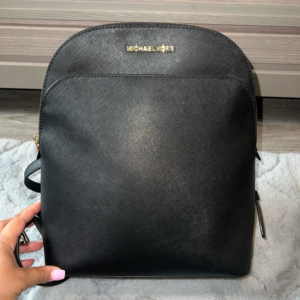 Michael Kors Black Backpack